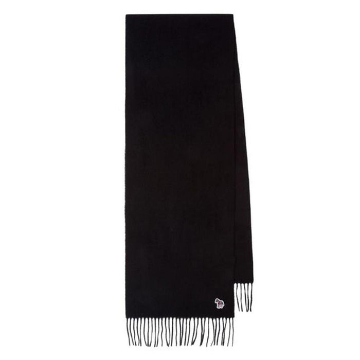 Paul Smith Zebra Logo Patch Wool Scarf M2A 150K JZEBRA 79
