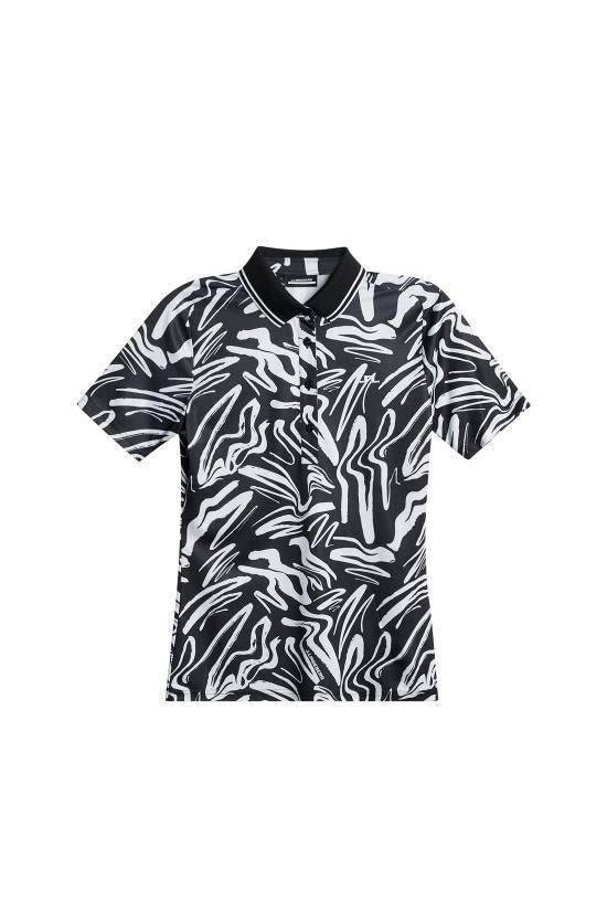 J LINDEBERG White Short Sleeve T-Shirt GWJT15048 W117