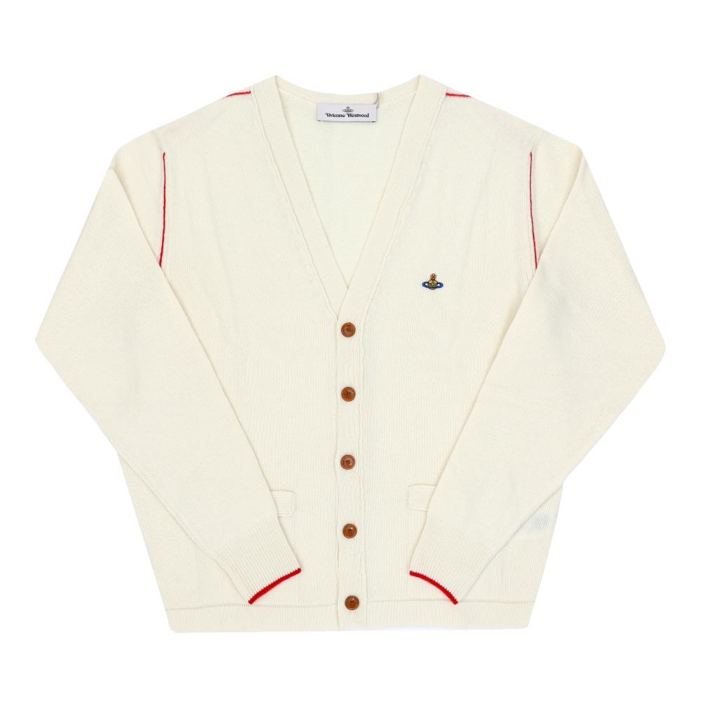 Vivienne Westwood Alex ORB Logo Cashmere Men’s Cardigan Navy