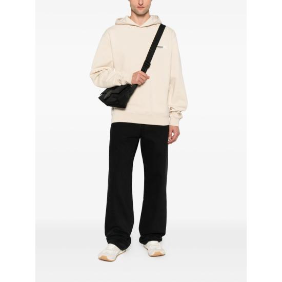 JACQUEMUS Blue Denim Jeans for Men PAM00028AD00039990 BLACK DOM