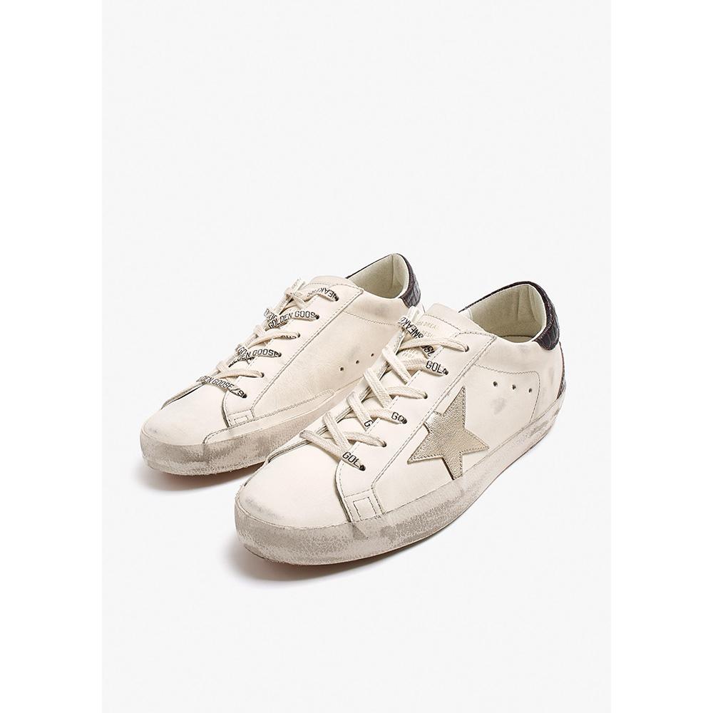 GOLDEN GOOSE Superstar Leather Low-Top Sneakers for Women
