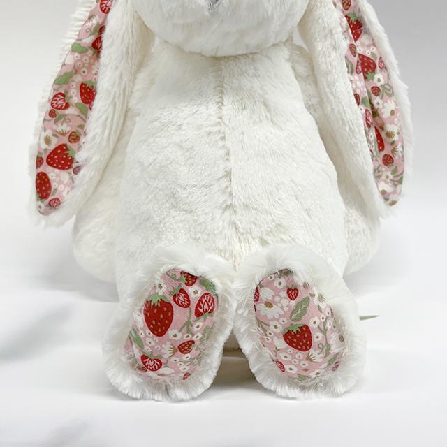 jELLYCAT Blossom Cream Bunny Berry Medium Keyring