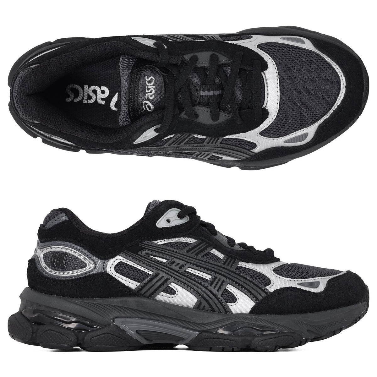 Asics Graphite Grey Black GEL NYC 20 Low-Top Sneakers 1203A895 022