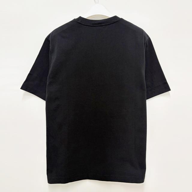Maison Kitsune Fox Head Comfort Short Sleeve T-Shirt Navy Cotton Men