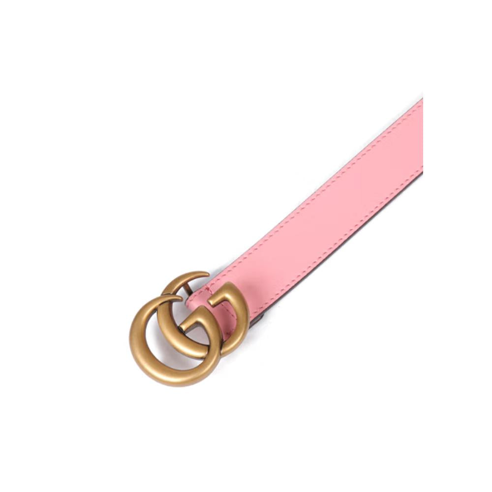 GUCCI Kids GG Buckle Belt Pink 432707 1OY0G 5815