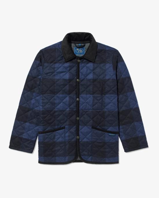 Noah Blue Black Jacket NOAU232 CRJP130