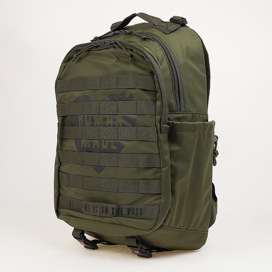Humanmade Unisex Military Backpack HM31GD079 OLIVE DRAB