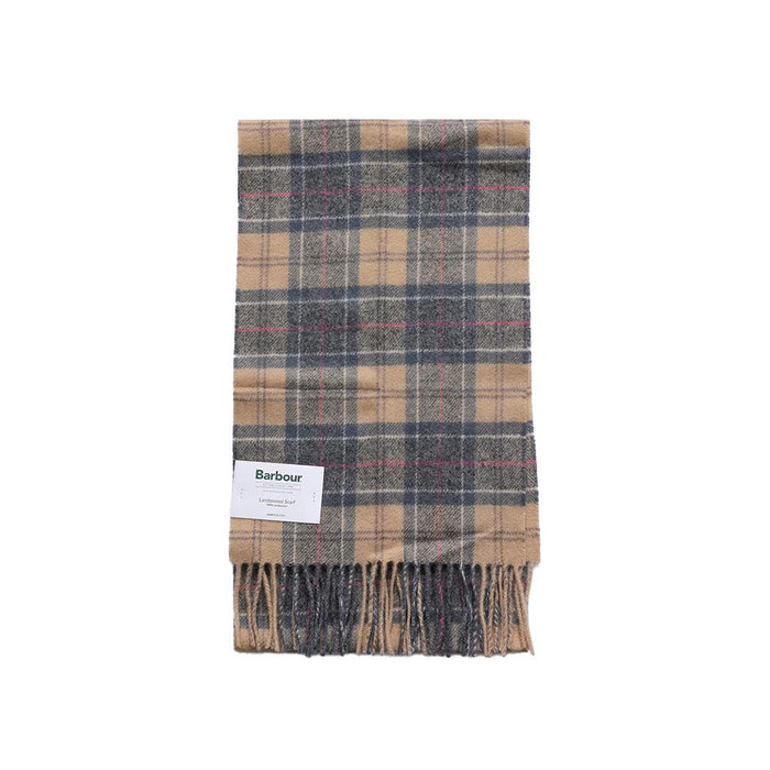Barbour Tartan Check Fringe Scarf USC0001 TN31