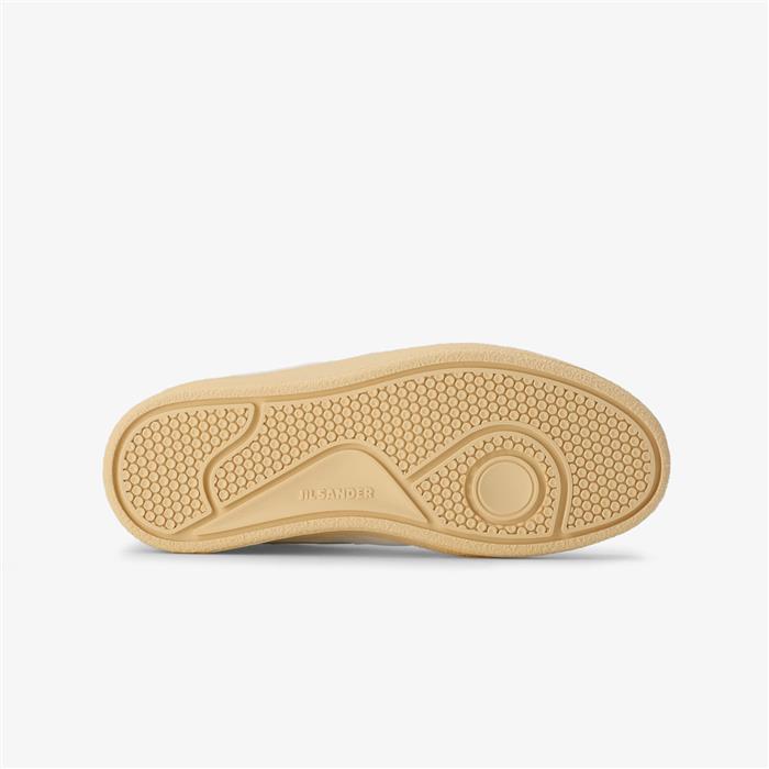 JIL SANDER Leather Women’s Low-Top Sneakers White