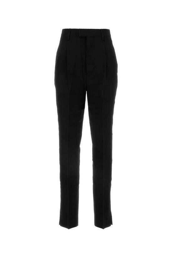 AMI High-Waist Cigarette Fit Pants FTR012 WV0039 001