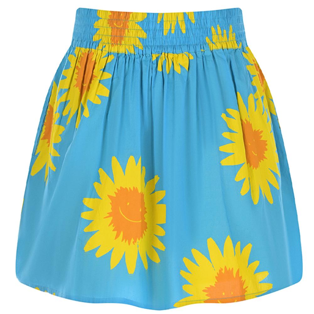 Stella McCartney Daisy Print Midi Skirt for Women 8Q7AG0 Z0142 613GL