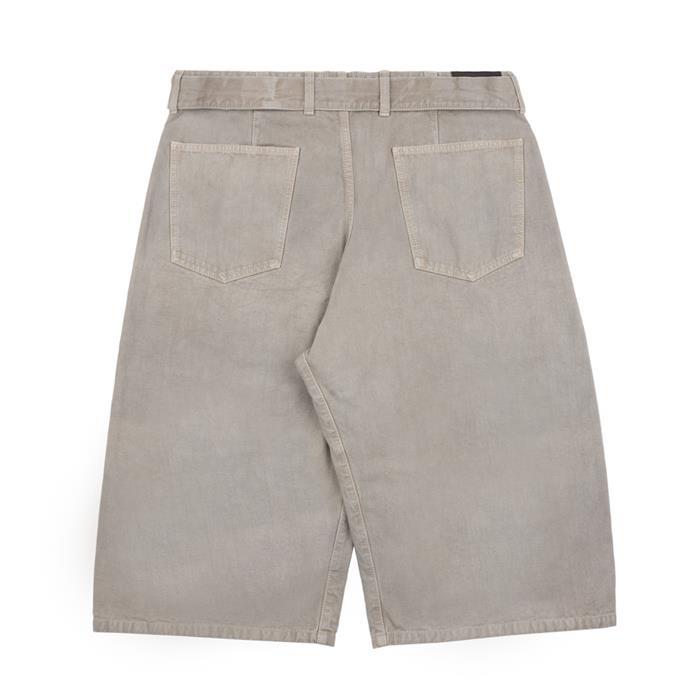 Lemaire Levi Snow Broken Twill Denim Short Pants Black Men’s