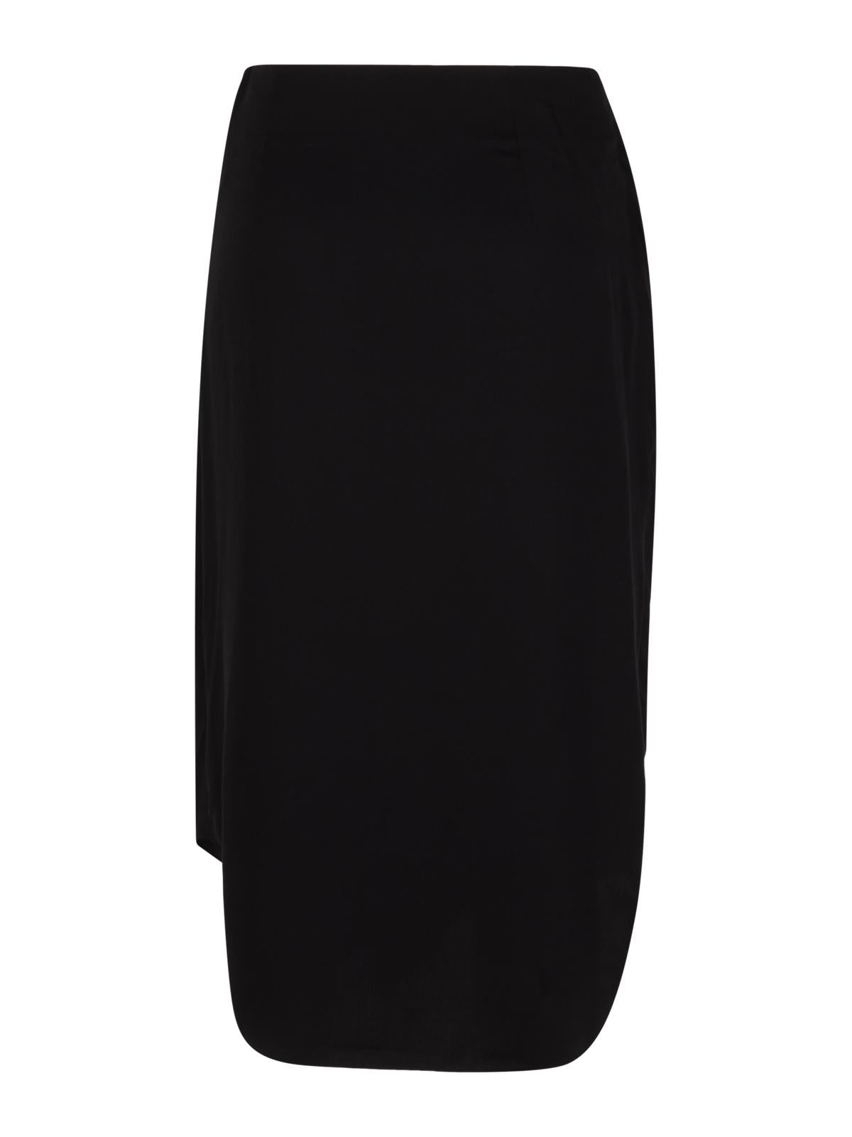 DIESEL Black Long Midi Skirt
