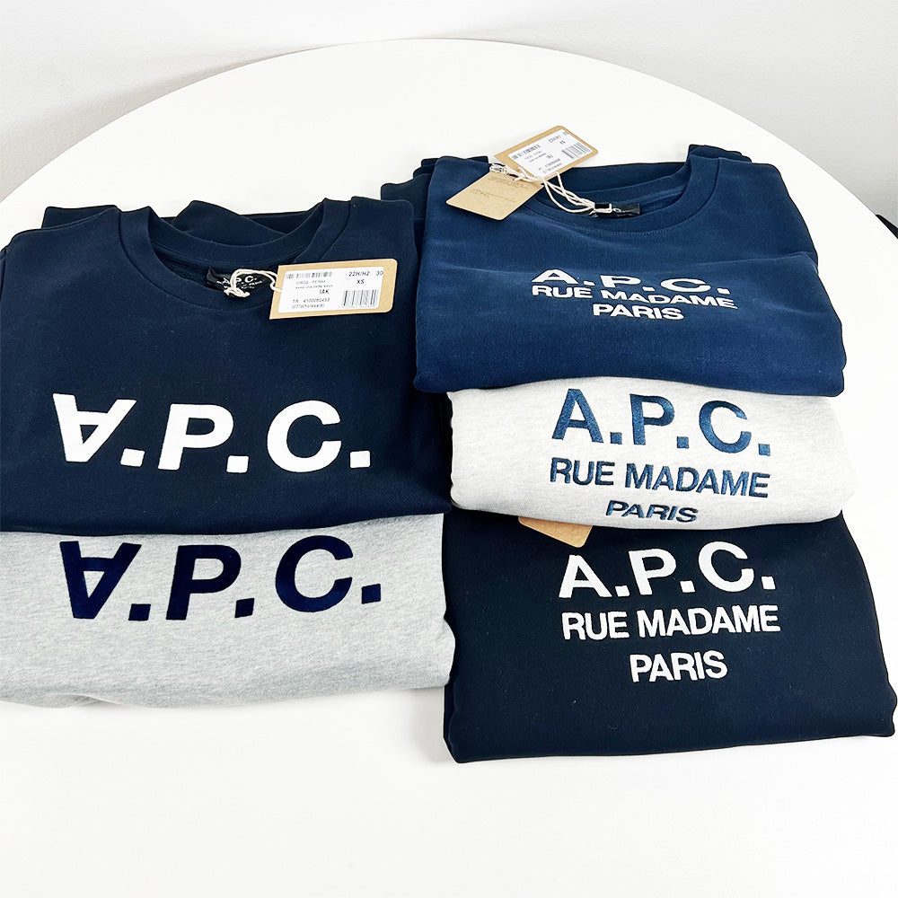 A.P.C. Women's VPC Logo Crewneck Sweatshirt COECQF27644