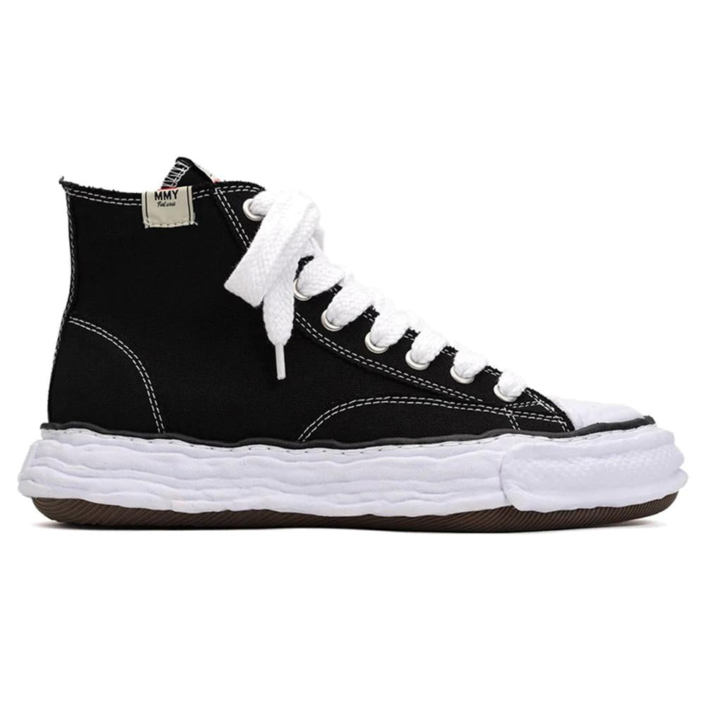Maison Mihara Yasuhiro Men's Peterson OG Sole Canvas Low Top Snea A11FW701 BLACK