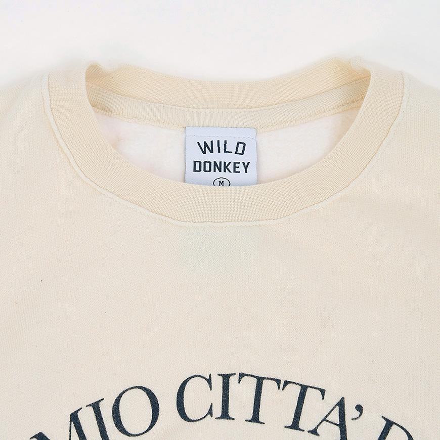 Wild Donkey Pastel Yellow Unisex Sweatshirt GRAN PREMIO