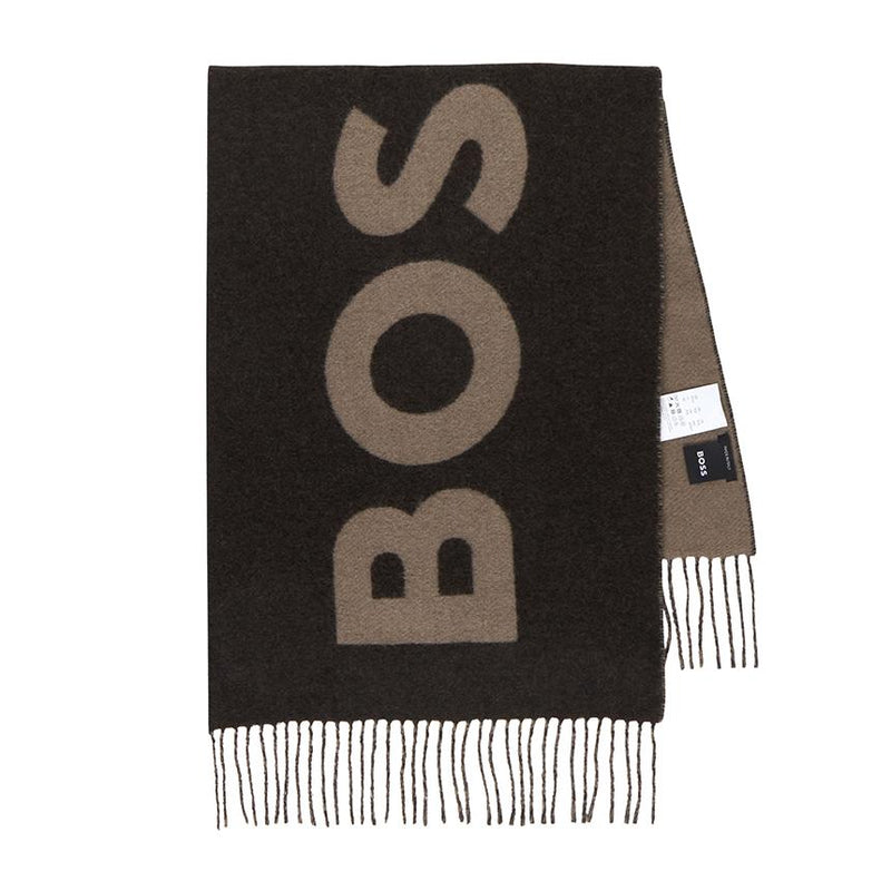HUGO BOSS Men’s Wool Scarf 50527099 346