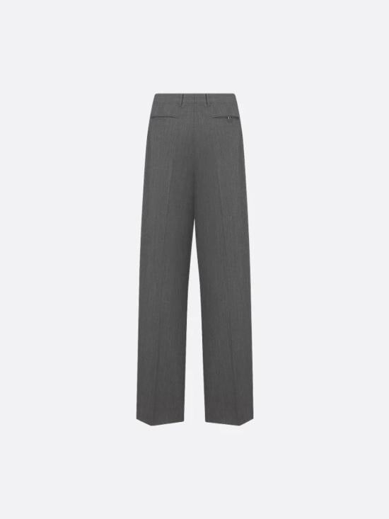 DIOR Suit Pants Classic Dress Trousers Navy Mens 513C101A6460830