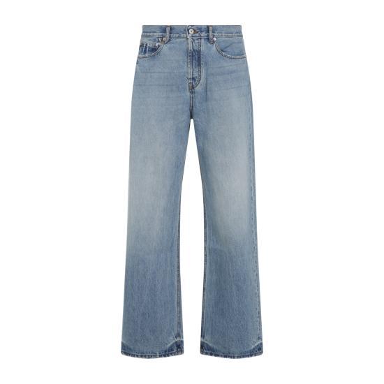 JACQUEMUS Blue Straight Leg Denim Jeans Men’s PAM00028AD0003833C