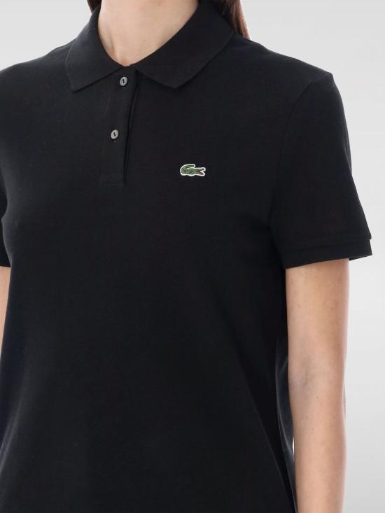 Lacoste Women’s Cotton Polo Shirt PF7839031 BLACK DOM