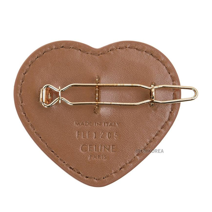 CELINE Heart Hair Clip Women Accessories