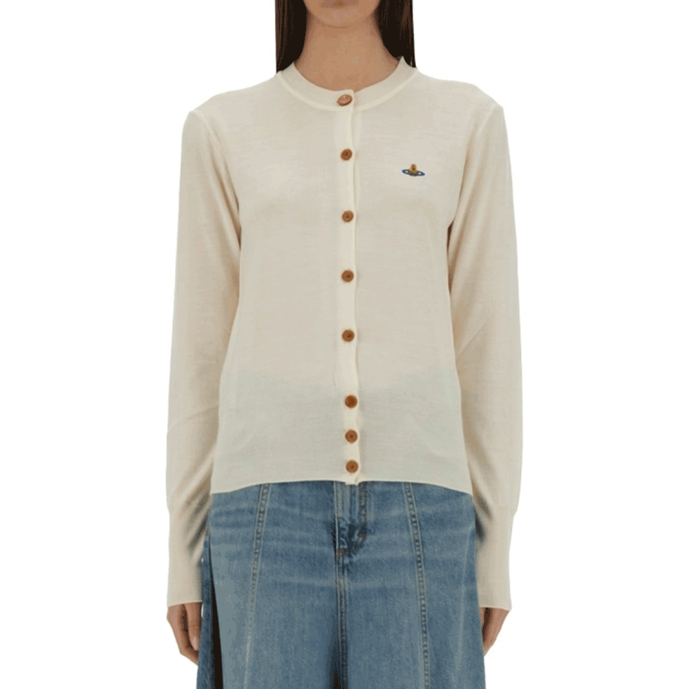 Vivienne Westwood Bea Women’s Cardigan Navy Knit