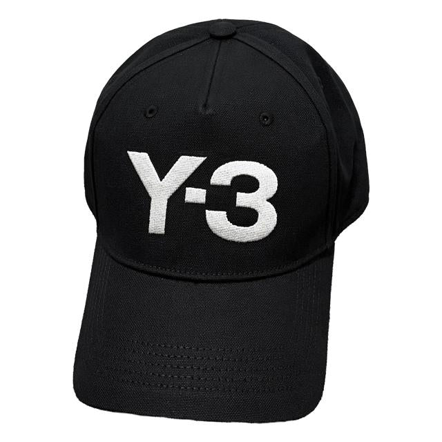 Y-3 Classic Logo Cap Black Cotton Mens Baseball Hat