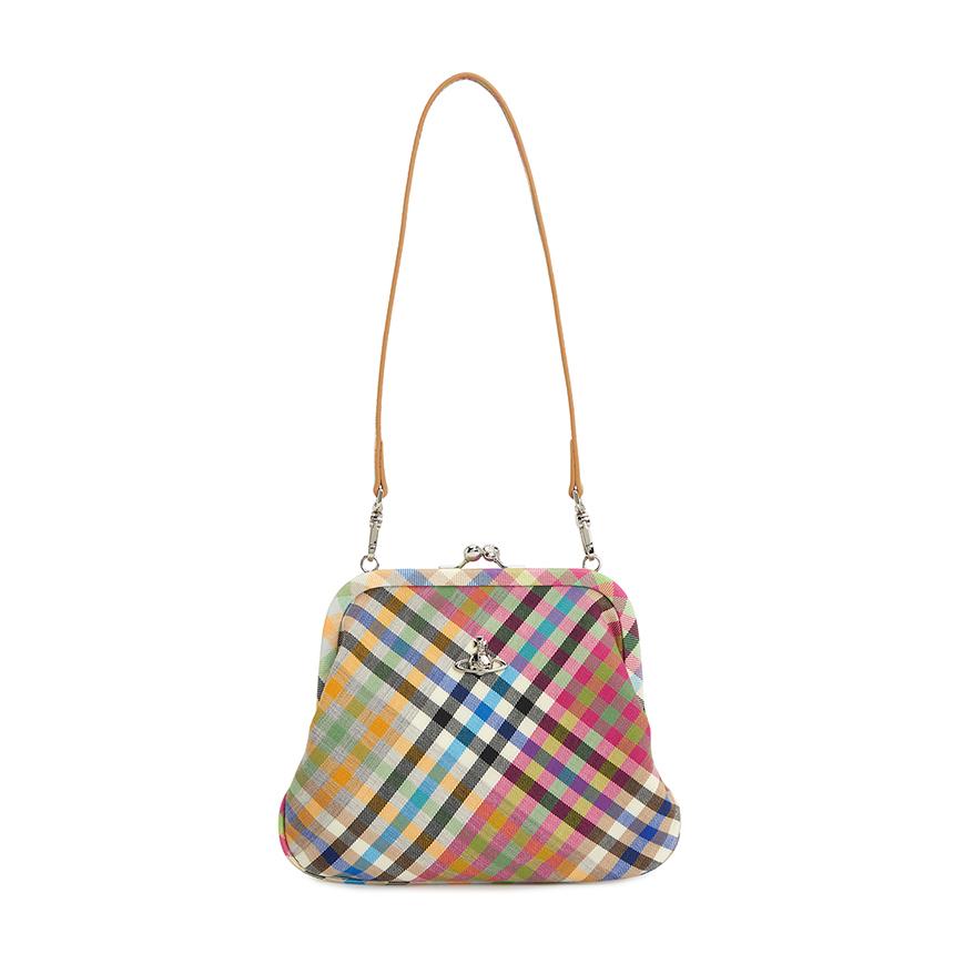 Vivienne Westwood Black Leather Women’s Clutch Bag