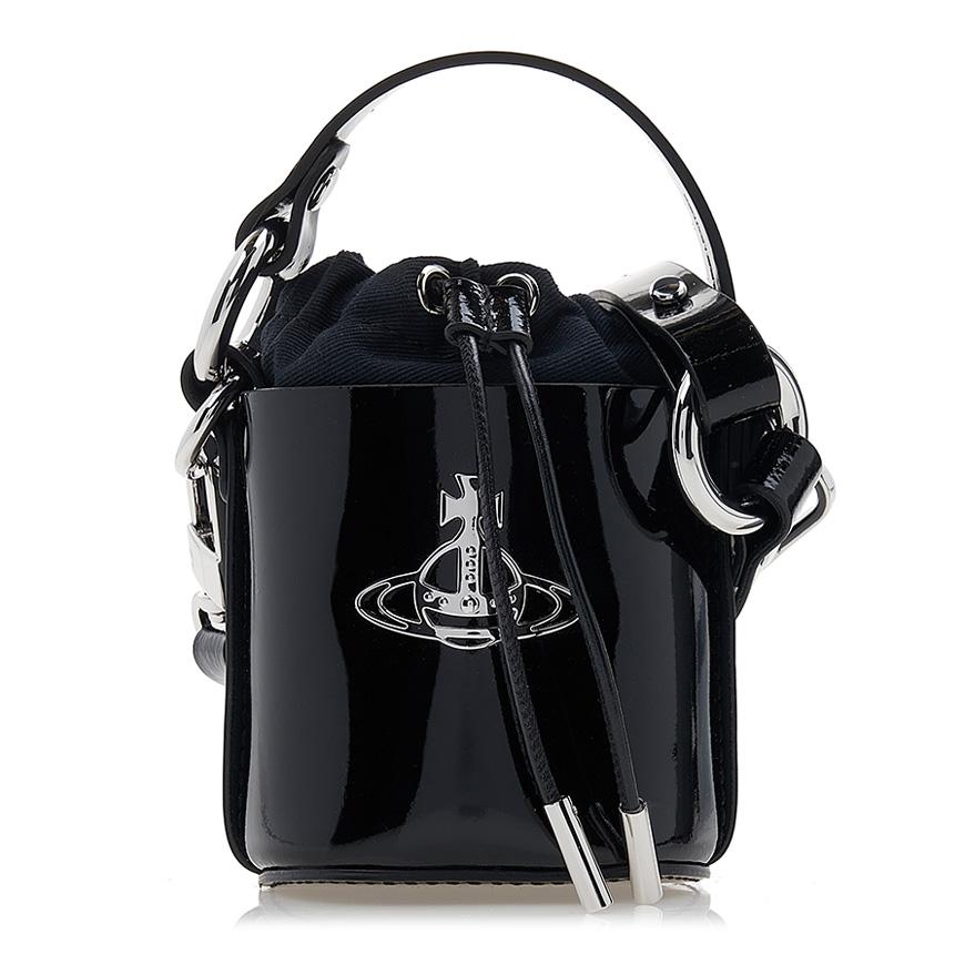 Vivienne Westwood Shiny Mini Bucket Bag Women’s Shoulder Ba 5202006CU L001O N403