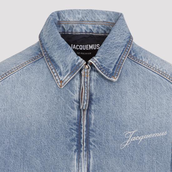 JACQUEMUS Blue Tabac Denim Jacket for Men