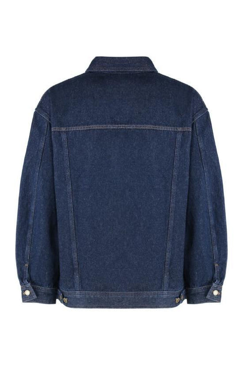 A.P.C. Navy Cotton Jacket for Men COHJIH02913IAL INDIGO DOM