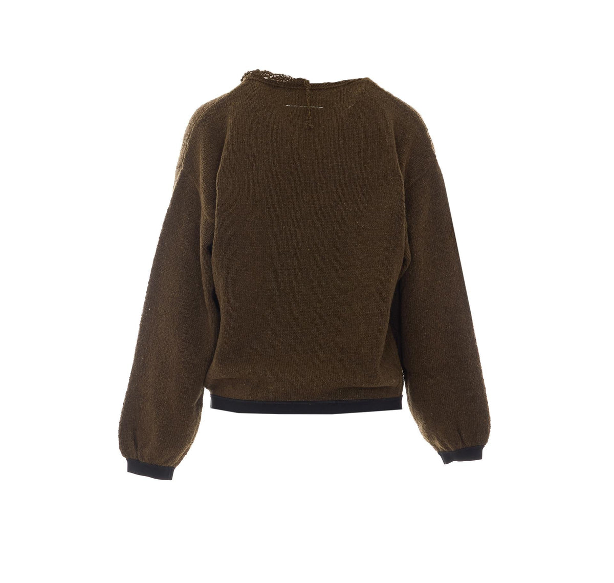 Maison Margiela Knit Wool Crewneck Sweatshirt Women’s FW26