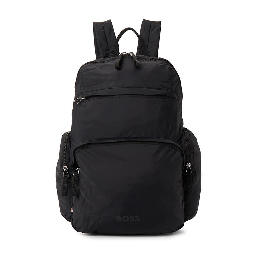 HUGO BOSS Men's Black Backpack