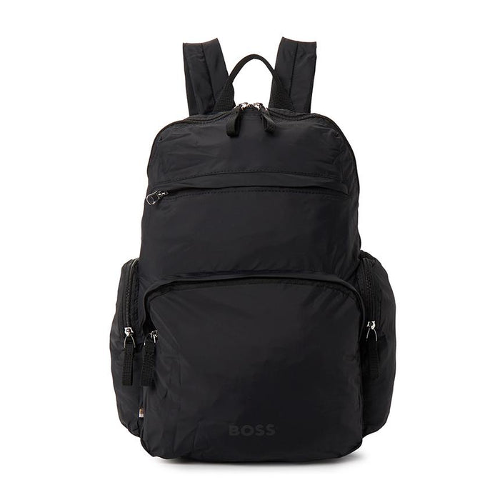 HUGO BOSS Men's Black Backpack