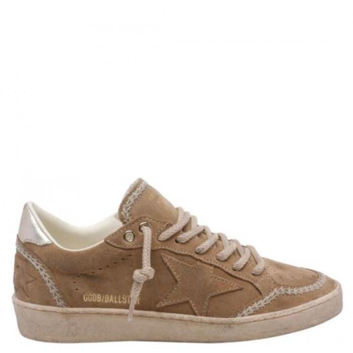 GOLDEN GOOSE Ball Star Suede Star Low-Top Sneakers