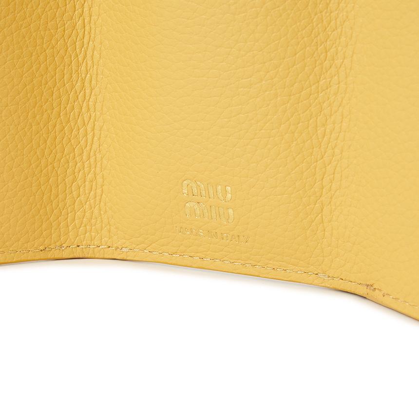 Miu Miu Women’s Leather Bifold Wallet 5MH021 ADT7 F0F06