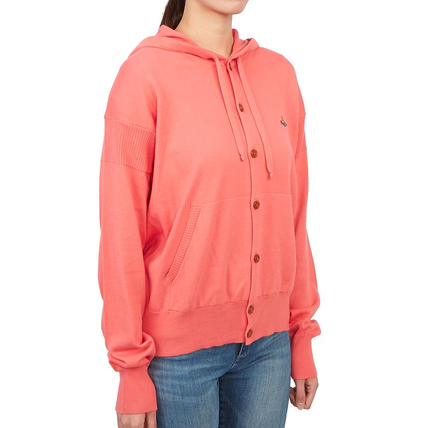 Vivienne Westwood Unisex Hooded Knit Cardigan 3803001W Y000T G408