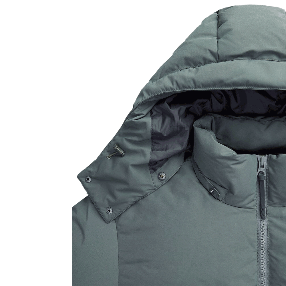 ALPHA INDUSTRIES Men’s Puffer Parka Down Jacket MJH53500C1 FIELD GRAY