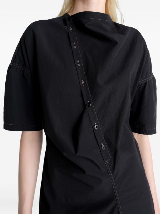 Lemaire Midi Dress DR1158 LF1399 999 BLACK DOM