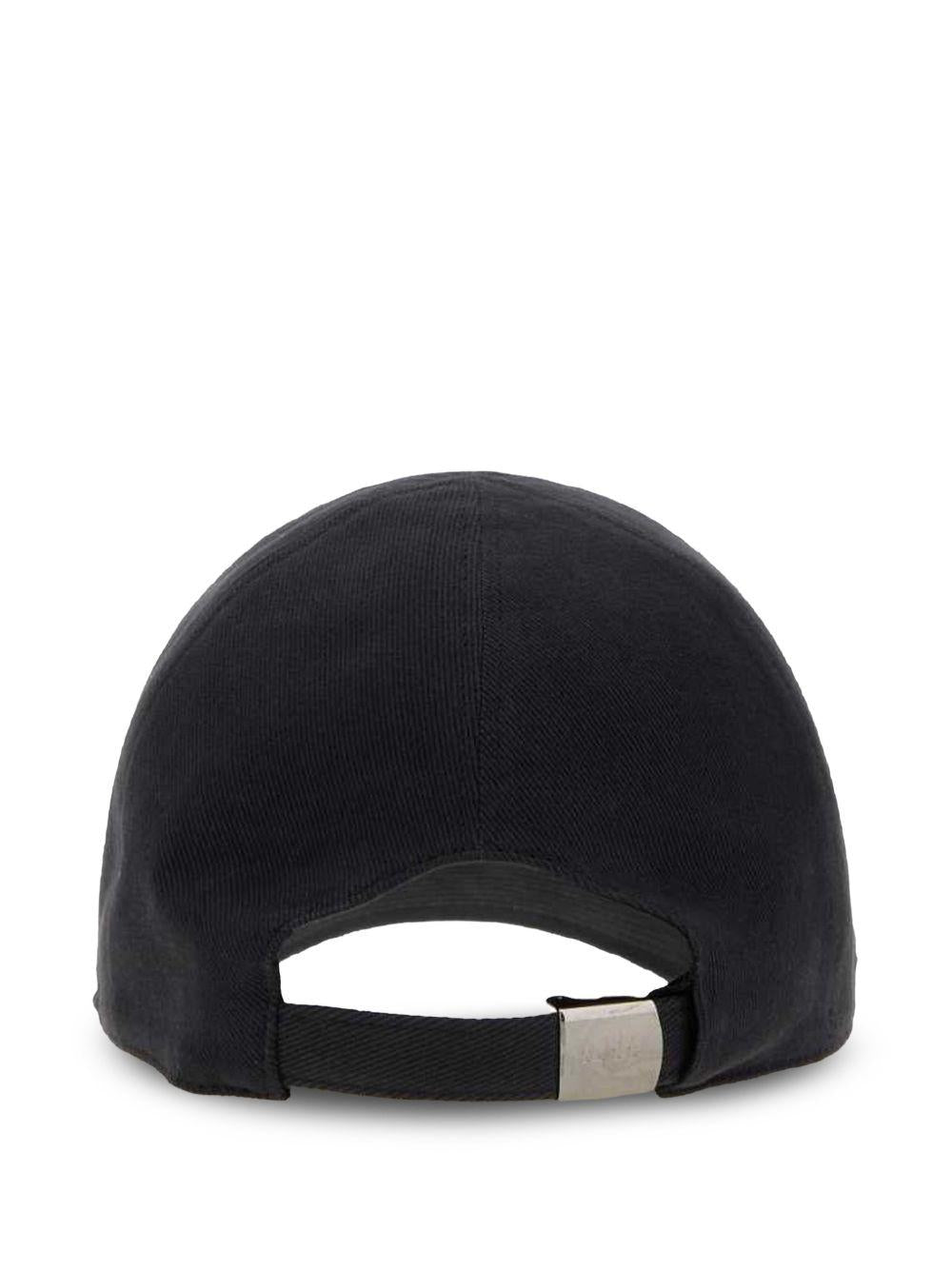 GUCCI Black Cotton Baseball Cap