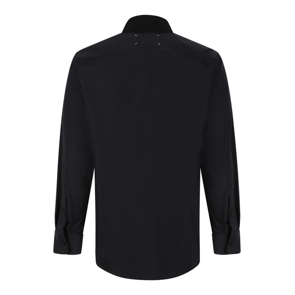 Maison Margiela Black Cotton Long Sleeve Shirt