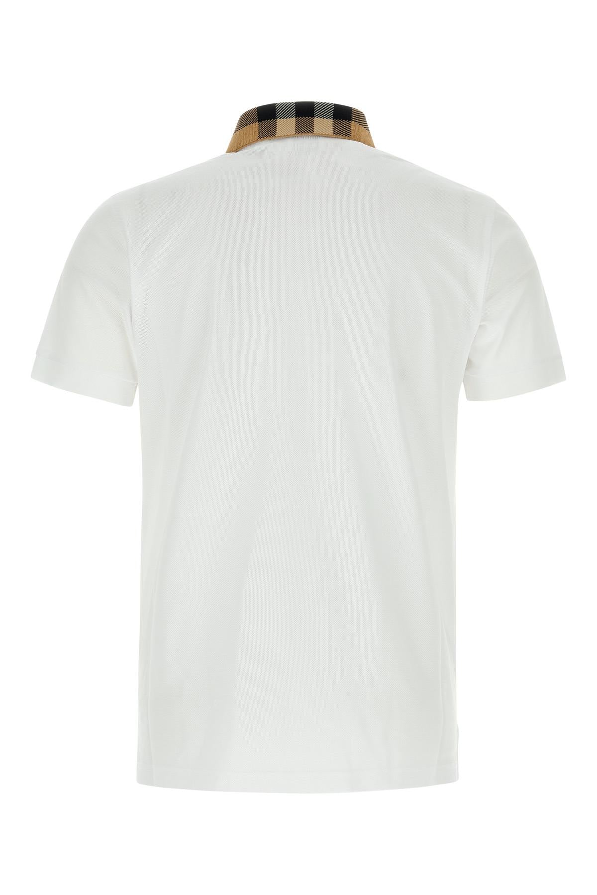 BURBERRY Check Cotton Short Sleeve Shirt for Men