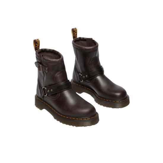 Dr.Martens Leather Lace-Up Combat Boots for Men 41870200 DOM