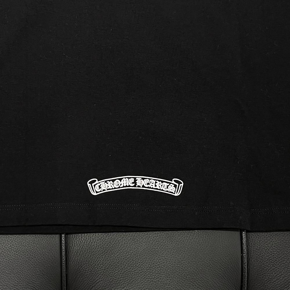 Chrome Hearts Horseshoe Logo Black Tank Top Sleeveless Shirt