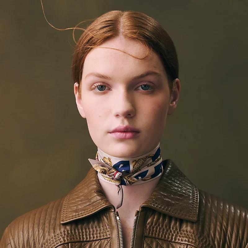 HERMES Cavalcadour Remix Silk Scarf for Women