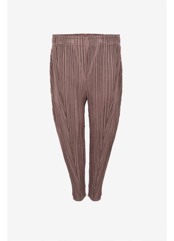 Issey Miyake Pleats Please Thicker Bottom 2 Pants Black Classic PP58 JF381