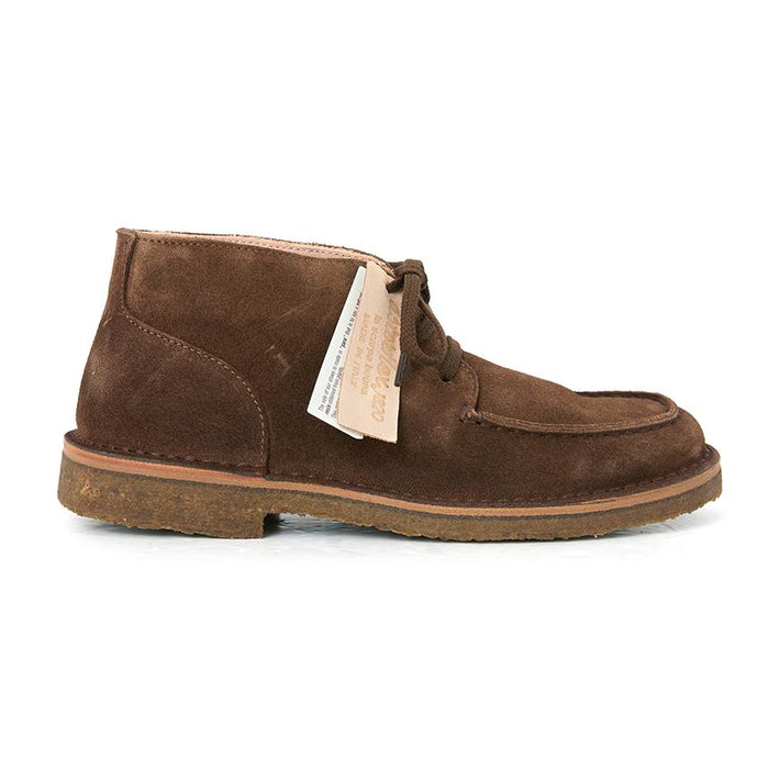 astorflex Dark Khaki Suede Mid Boots for Men