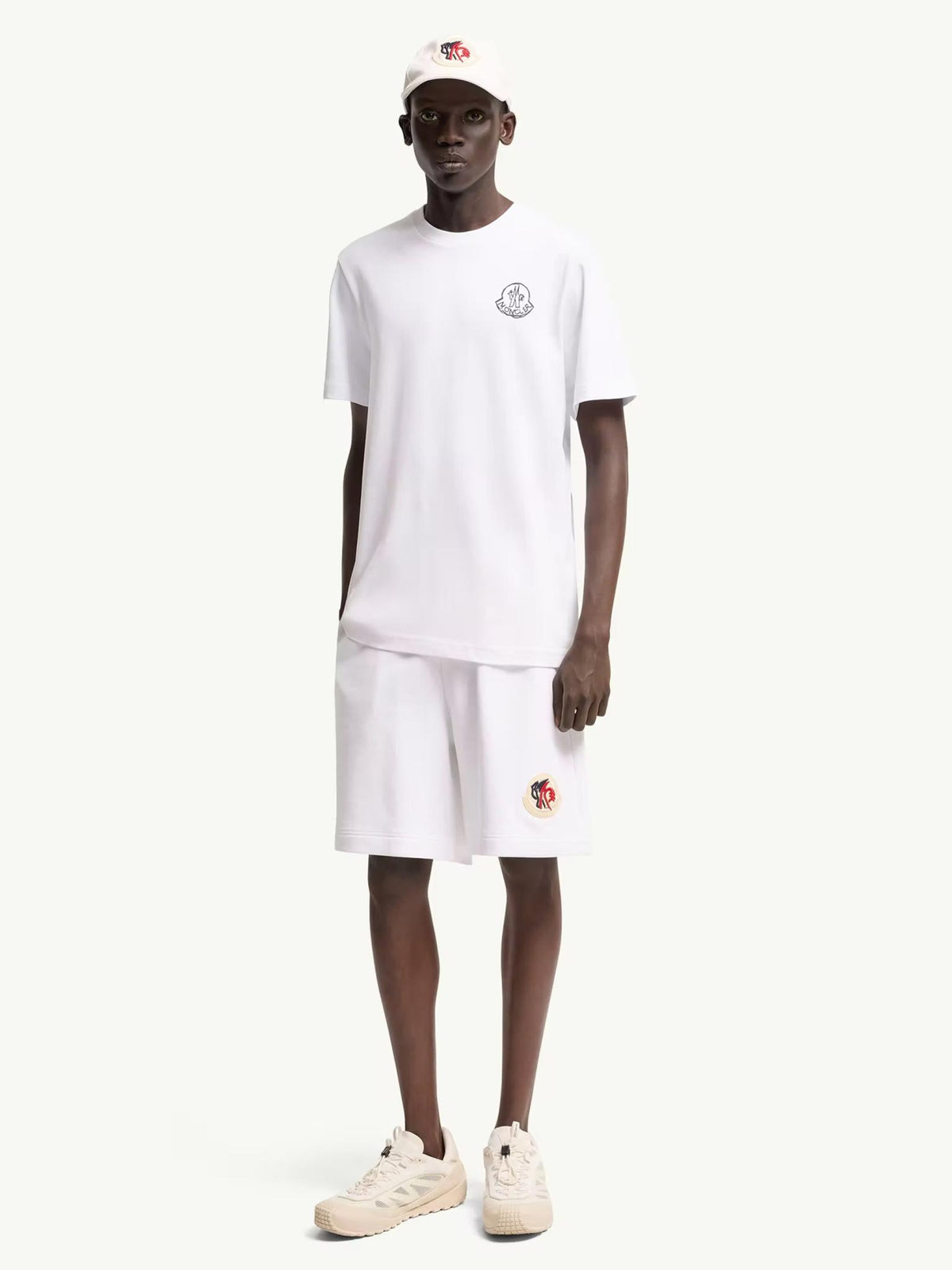 Moncler Short Sleeve T-Shirt Men’s Cotton Crewneck Black
