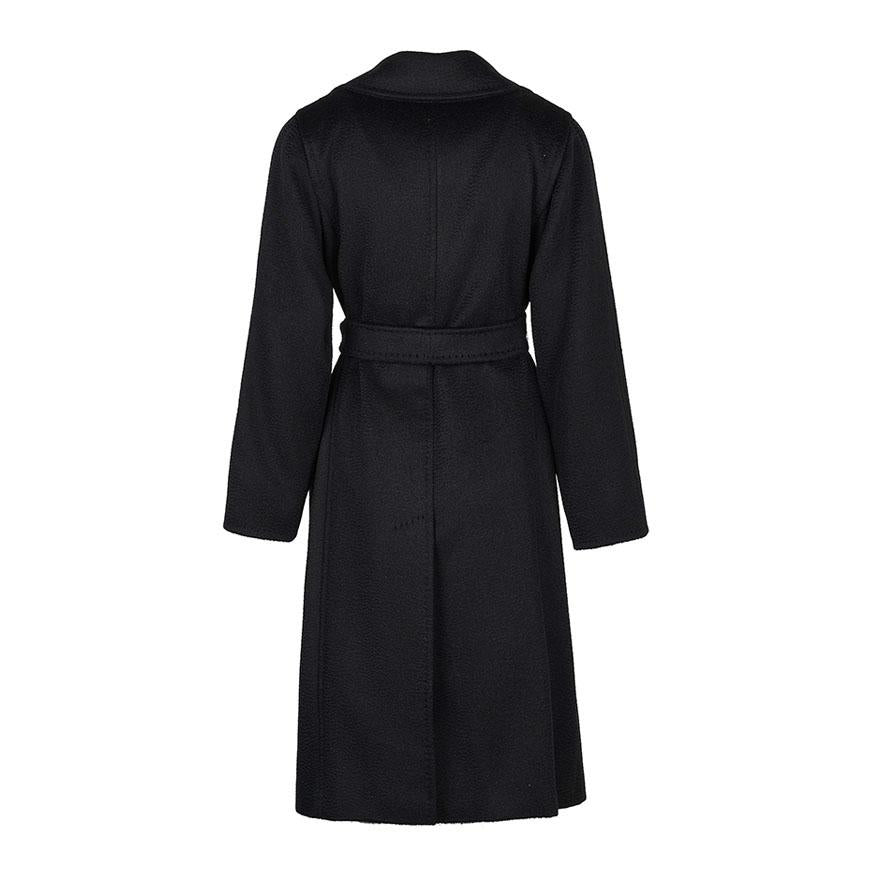 Max Mara Manuela Wool Wrap Coat for Women, Beige