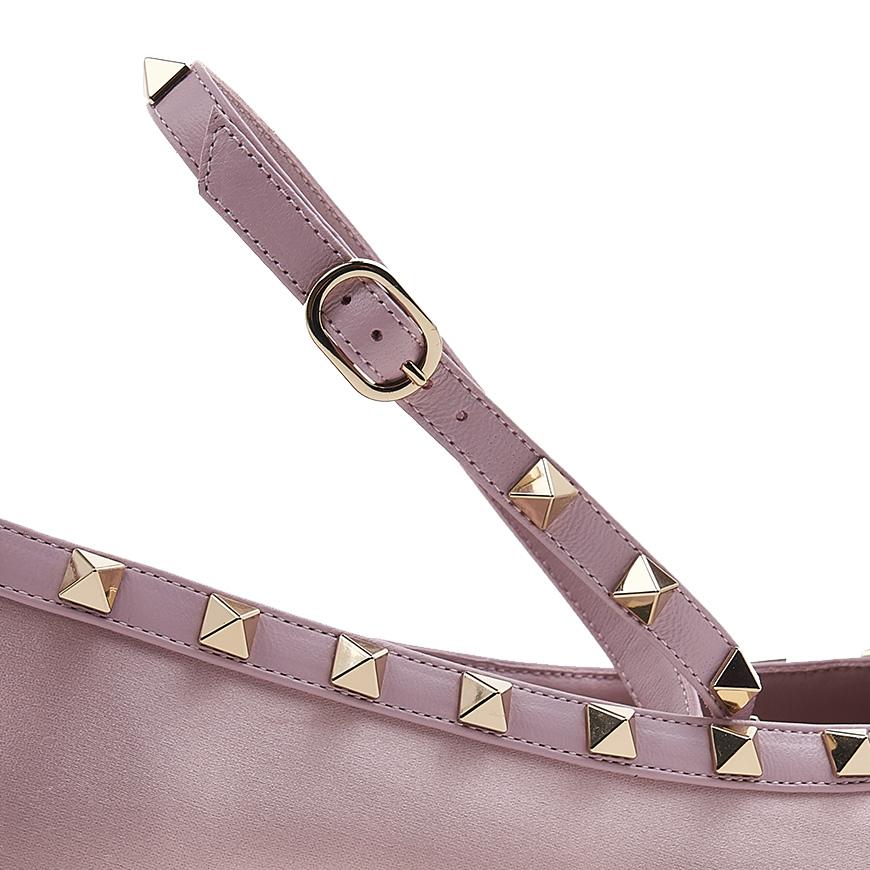 VALENTINO Garavani Rockstud Ribbon Flat Shoes Women SWH 6E0